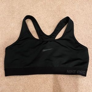 Black Nike Pro Sports Bra!